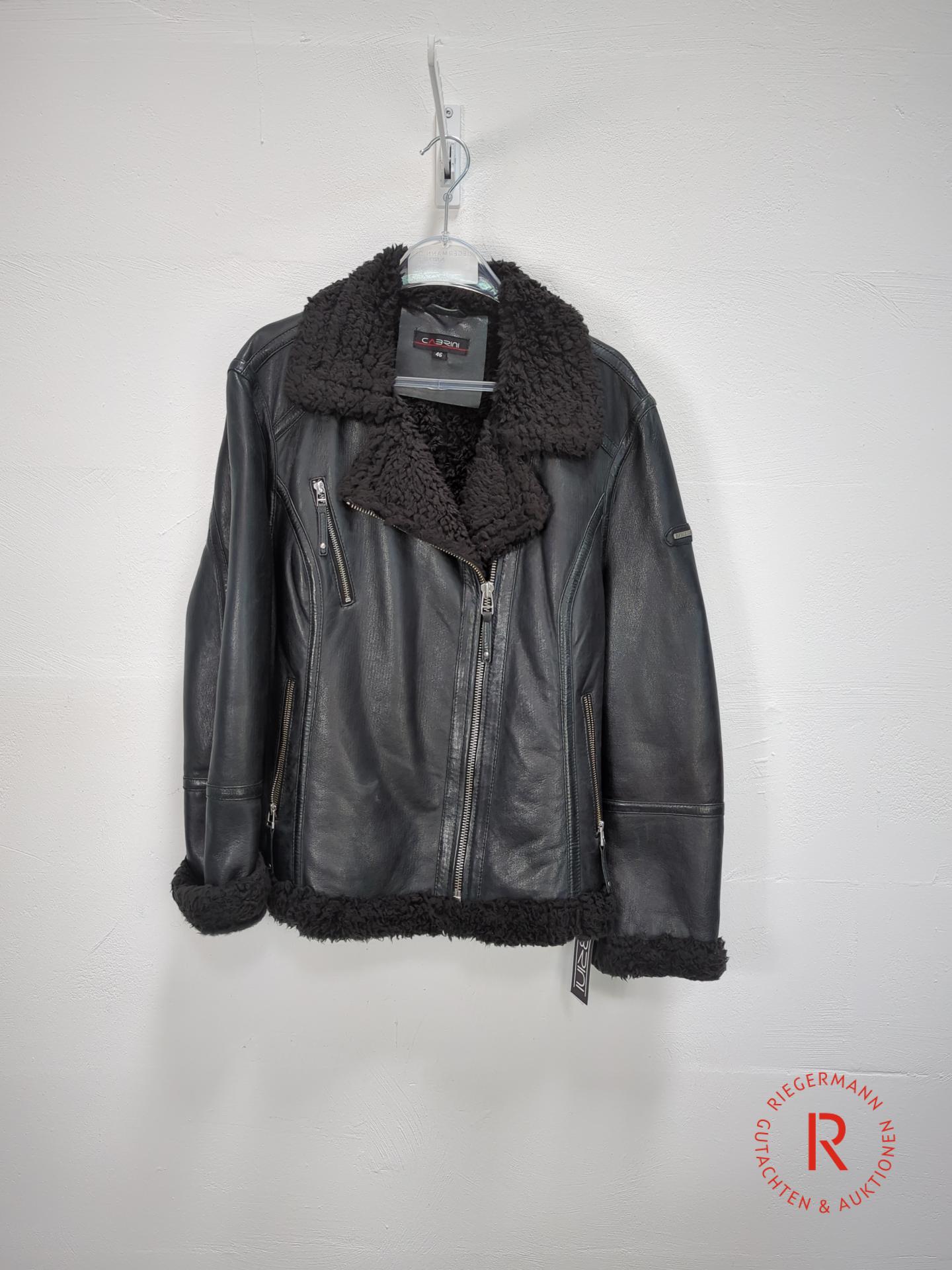 DAMEN LEDERJACKE GRÖSSE 46